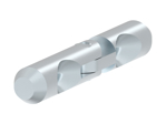 1.20.A2G2 - Verleng verbinder verstek ø6mm 90°